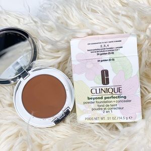 Clinique beyond perfecting foundation